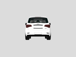 2011 infiniti qx 56 3D Model