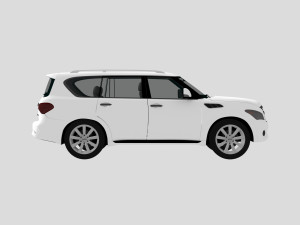 2011 infiniti qx 56 Modello 3D