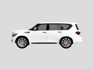 2011 infiniti qx 56 Modello 3D
