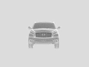 2011 infiniti qx 56 3D Model