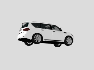 2011 infiniti qx 56 Modello 3D