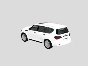 2011 infiniti qx 56 3D Model