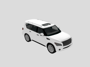 2011 infiniti qx 56 Modello 3D