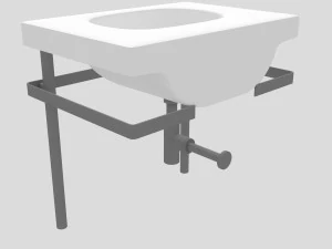 umywalka-24 Model 3D