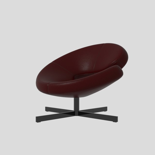 arm-chair 3D Model .c4d .max .obj .3ds .fbx .stl .blend 