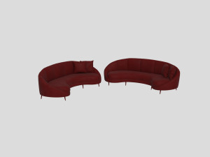 sofa-beverly 3D Модель