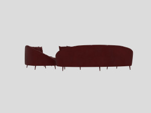 sofa-beverly Modello 3D