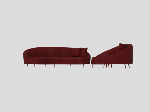 sofa-beverly Modello 3D