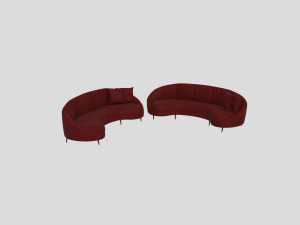 sofa-beverly Modello 3D