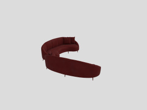 sofa-beverly Modello 3D
