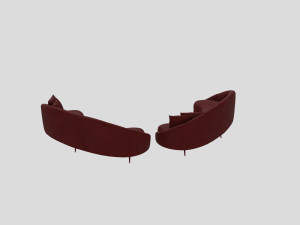 sofa-beverly Modello 3D