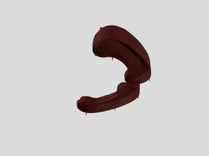 sofa-beverly Modello 3D