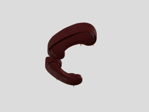 sofa-beverly Modello 3D
