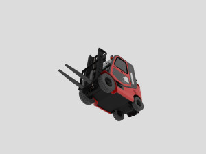 AWESOME FORKLIFT 3D MODEL Modèles 3D en vedette