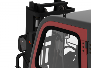 AWESOME FORKLIFT 3D MODEL Modèles 3D en vedette
