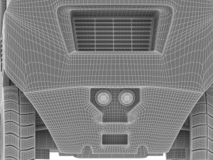AWESOME FORKLIFT 3D MODEL Modèles 3D en vedette