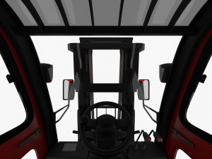 AWESOME FORKLIFT 3D MODEL Modèles 3D en vedette