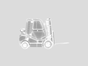 AWESOME FORKLIFT 3D MODEL Modèles 3D en vedette