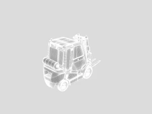AWESOME FORKLIFT 3D MODEL 3D Print Model