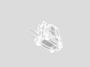 AWESOME FORKLIFT 3D MODEL 3D Print Model