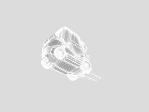 AWESOME FORKLIFT 3D MODEL Modèles 3D en vedette