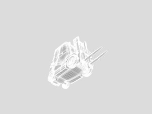 AWESOME FORKLIFT 3D MODEL Modèles 3D en vedette
