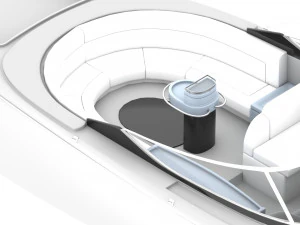 AWESOME YACHT 3D MODEL 3D Model