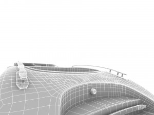 AWESOME YACHT 3D MODEL 3D 模型