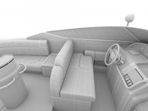 AWESOME YACHT 3D MODEL 3D Model