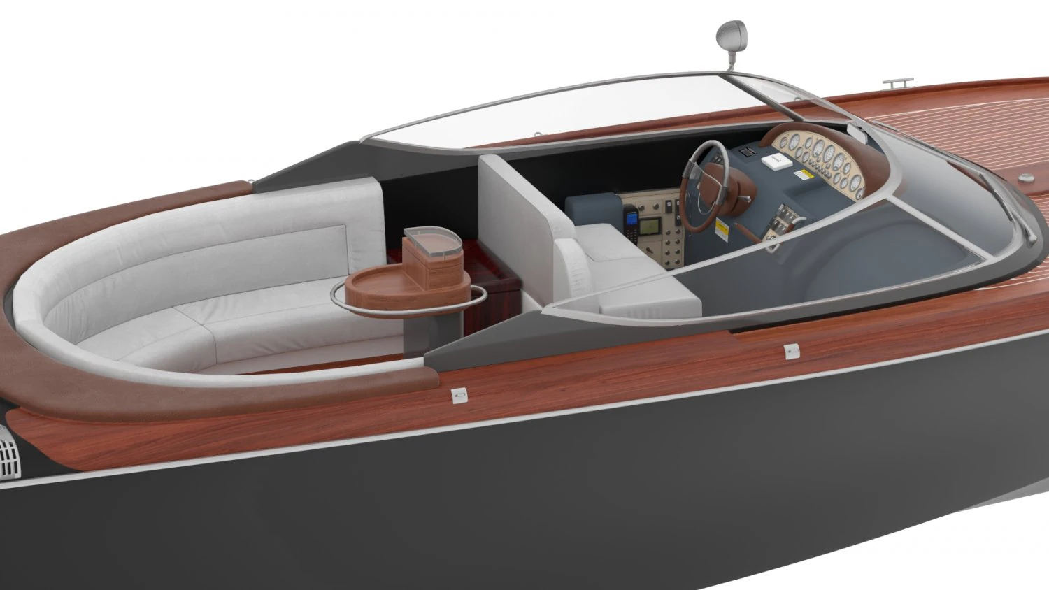 AWESOME YACHT 3D MODEL 3D Model .c4d .max .obj .3ds .fbx .stl .blend