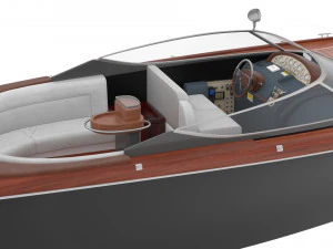 FANTASTICO MODELLO 3D DI YACHT Modello 3D