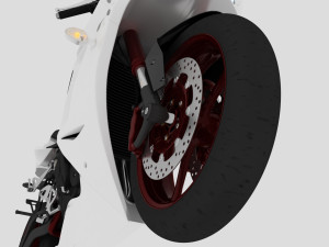AWESOME RACING MOTORCYCLE 3D MODEL PACK 3D Model