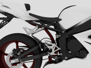AWESOME RACING MOTORCYCLE 3D MODEL PACK 3D Model