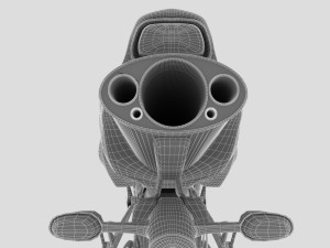AWESOME RACING MOTORCYCLE 3D MODEL PACK 3D Model