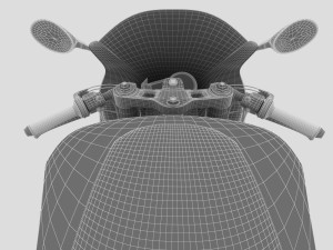 AWESOME RACING MOTORCYCLE 3D MODEL PACK 3D Model
