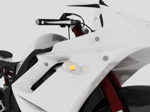 AWESOME RACING MOTORCYCLE 3D MODEL PACK 3D Model
