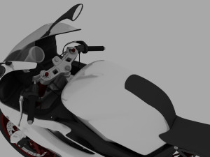AWESOME RACING MOTORCYCLE 3D MODEL PACK 3D Model