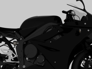 AWESOME RACING MOTORCYCLE 3D MODEL PACK 3D Model