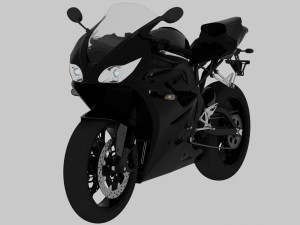 AWESOME RACING MOTORCYCLE 3D MODEL PACK 3D Model
