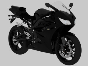 AWESOME RACING MOTORCYCLE 3D MODEL PACK 3D Model