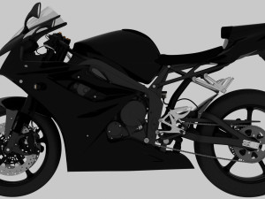 AWESOME RACING MOTORCYCLE 3D MODEL PACK 3D Model