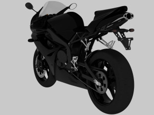 AWESOME RACING MOTORCYCLE 3D MODEL PACK 3D Model