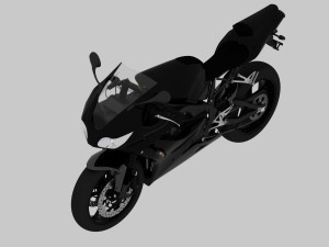 AWESOME RACING MOTORCYCLE 3D MODEL PACK 3D Model