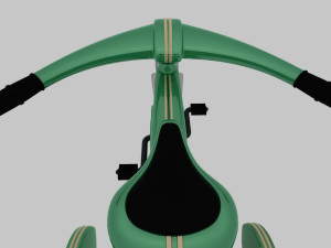 AWESOME VINTAGE TRICYCLE 3D MODEL Model 3D