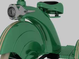 AWESOME VINTAGE TRICYCLE 3D MODEL Model 3D