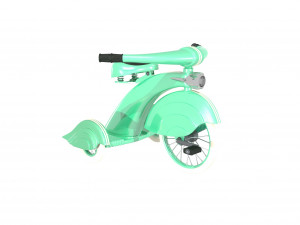 AWESOME VINTAGE TRICYCLE 3D MODEL Model 3D