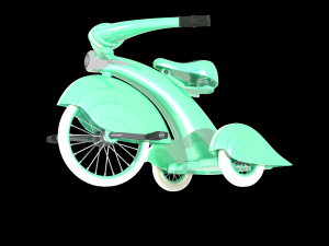 AWESOME VINTAGE TRICYCLE 3D MODEL Model 3D