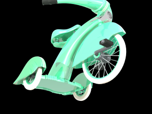 AWESOME VINTAGE TRICYCLE 3D MODEL Model 3D