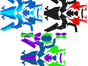 AWESOME SnowMobile 3D MODEL PACK 3D Model