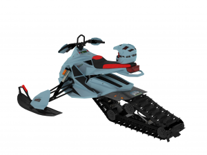 AWESOME SnowMobile 3D MODEL PACK 3D Модель